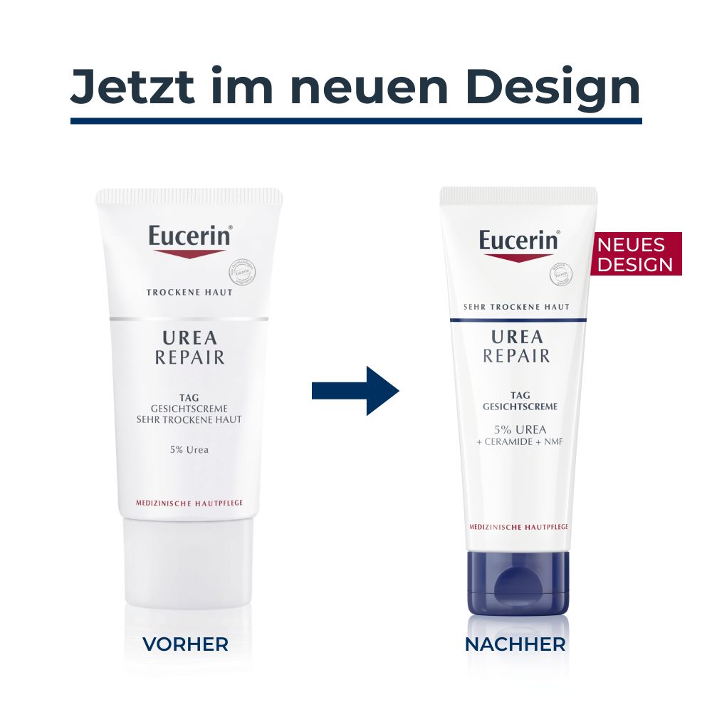 Eucerin UREA REPAIR GESICHTSCREME 5% TAG  50 ml Creme