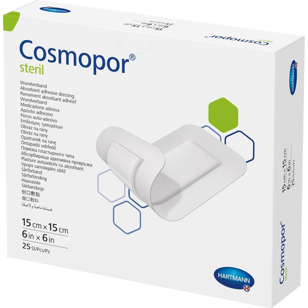 COSMOPOR steril 15x15 cm 25 St Pflaster