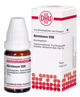 ABROTANUM D 30 Globuli 10 g Globuli