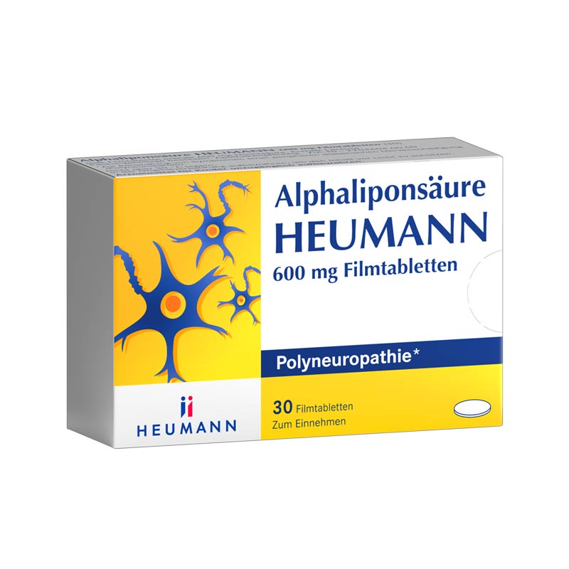 Alphaliponsäure HEUMANN 600mg Filmtabletten 30 St Filmtabletten