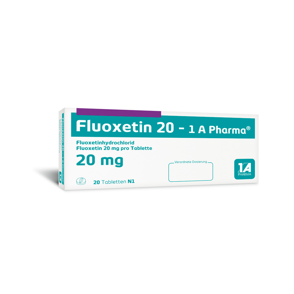 Fluoxetin 20-1A Pharma 100 St Tabletten