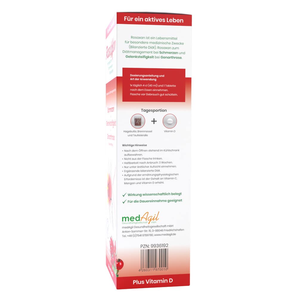 RosaXan 750 ml Flüssigkeit