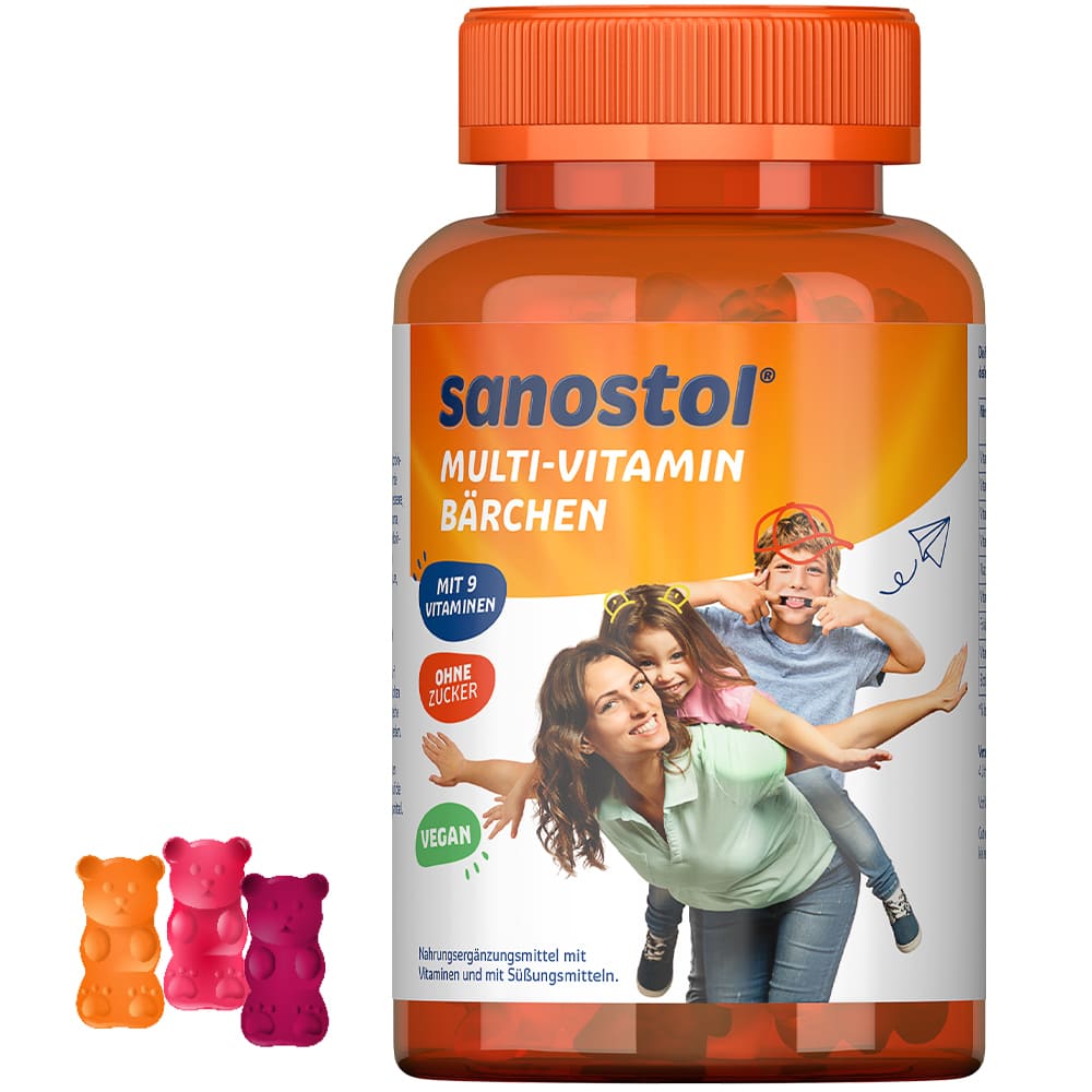 sanostol MULTI-VITAMIN BÄRCHEN 60 St