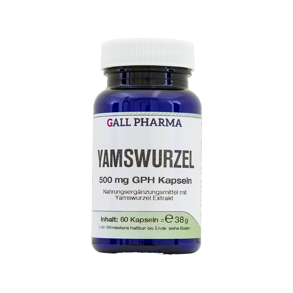 YAMSWURZEL 500 mg GPH Kapseln 60 St Kapseln