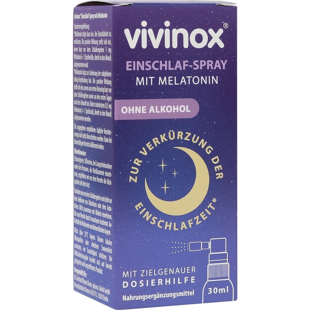Vivinox Einschlaf-Spray mit Melatonin 30 ml Spray
