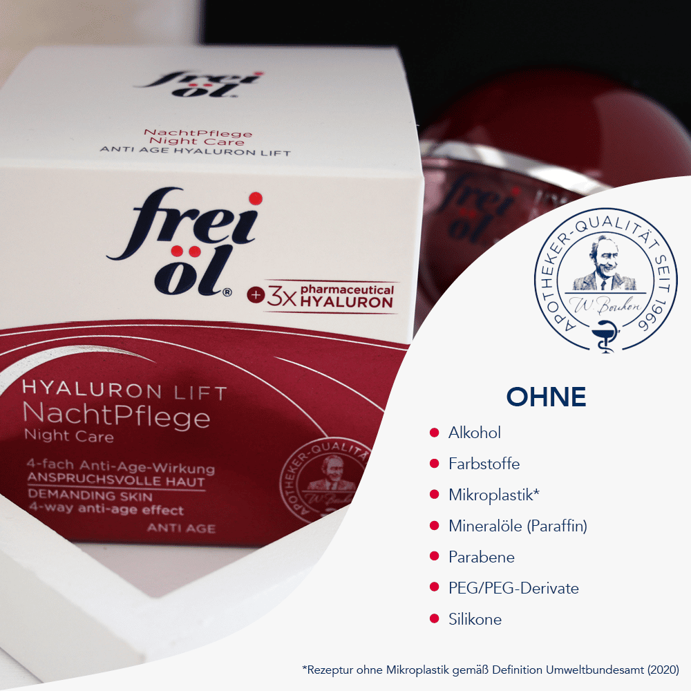 frei öl Anti-Age Hyaluron Lift NachtPflege 50 ml Nachtcreme