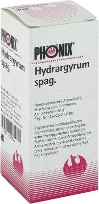 PHÖNIX HYDRARGYRUM spag.Tropfen 50 ml Mischung