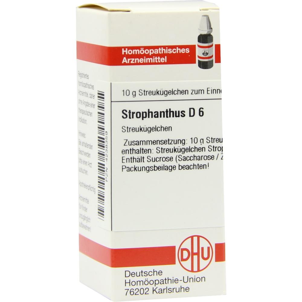 STROPHANTHUS D 6 Globuli 10 g Globuli