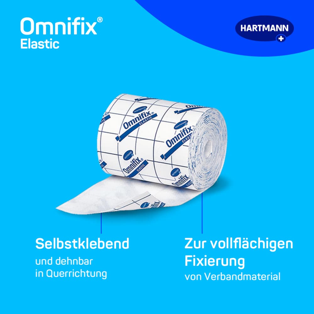 OMNIFIX elastic 5 cmx10 m Rolle 1 St Pflaster