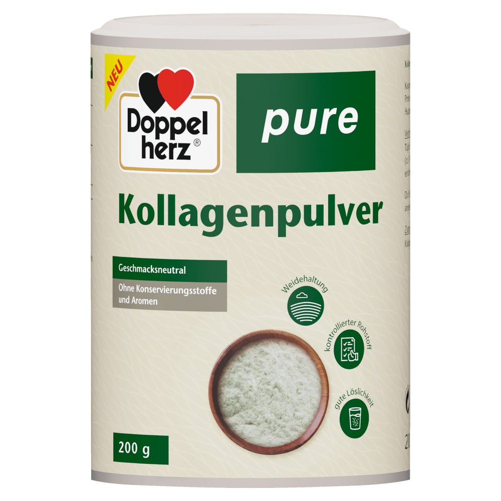 Doppelherz pure Kollagenpulver 200 g Pulver
