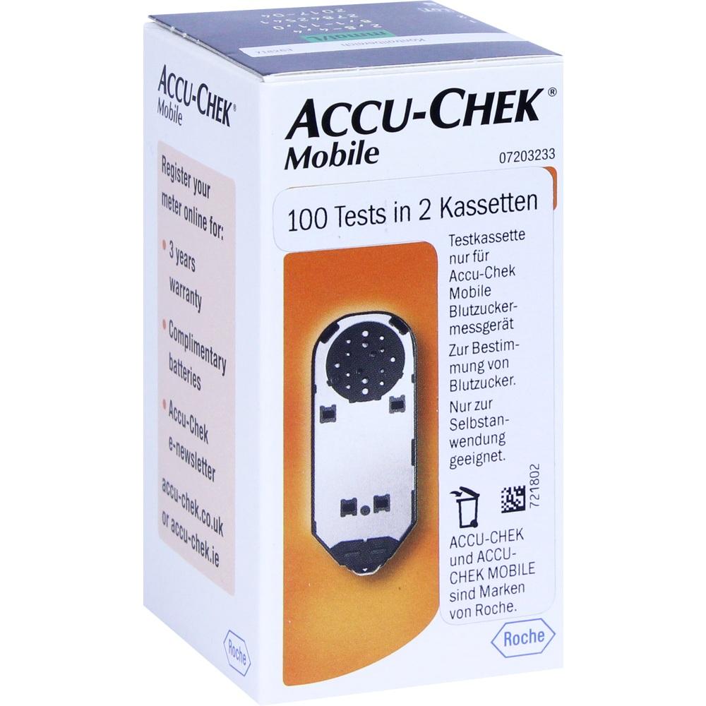 ACCU-CHEK Mobile Testkassette Plasma II 100 St Teststreifen