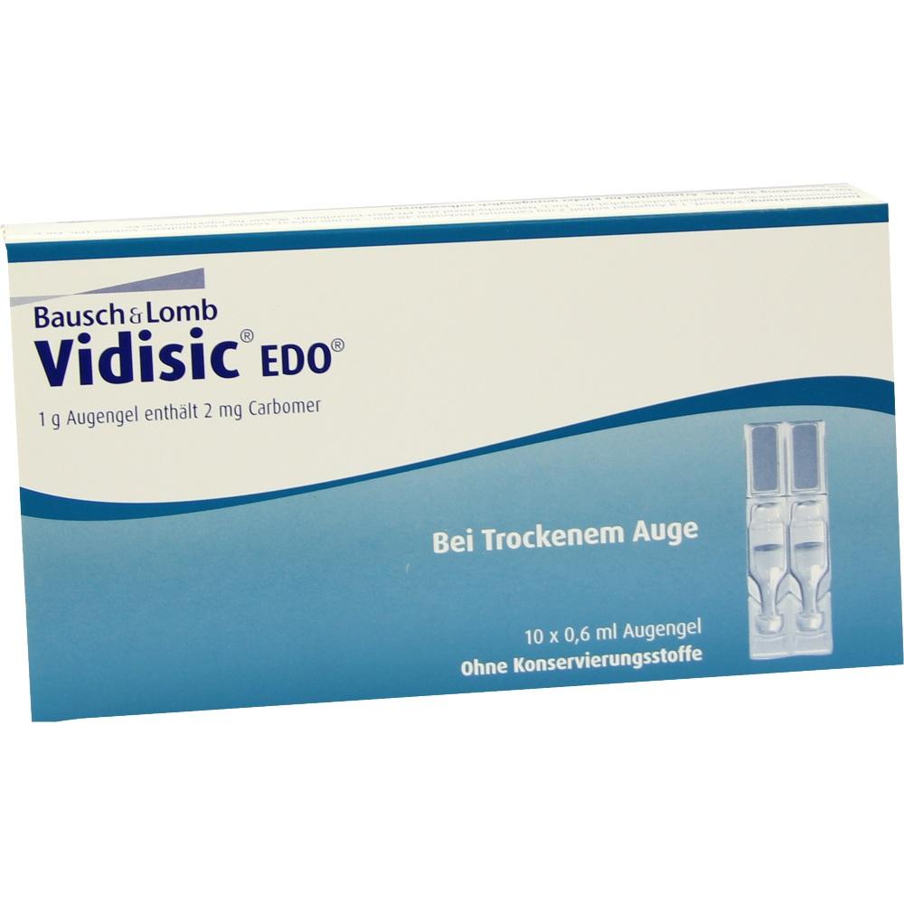 Vidisic EDO Augengel 10X0.6 ml Augengel