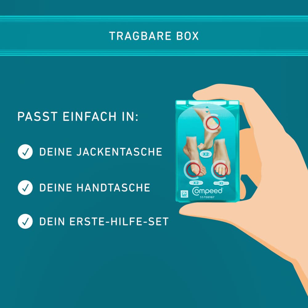 COMPEED Blasenpflaster Mixpack 5 St Pflaster