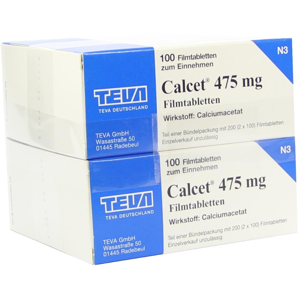 CALCET 475 mg Filmtabletten 200 St Filmtabletten
