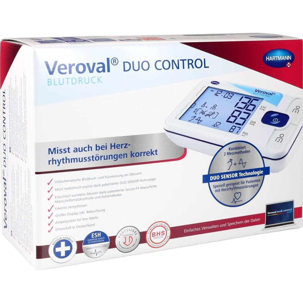 Veroval Duo Control Oberarm-Blutdruckmessgerät Large 1 St