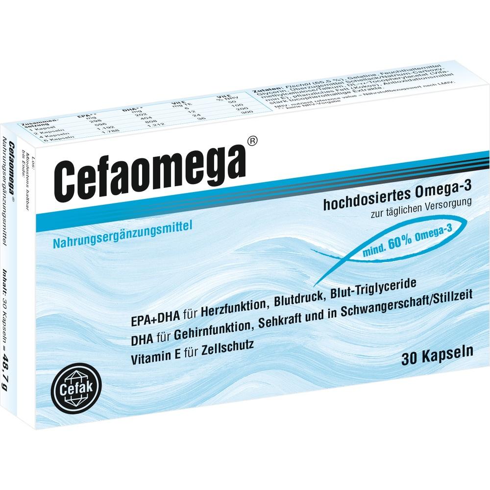 Cefaomega 30 St Kapseln magensaftresistent