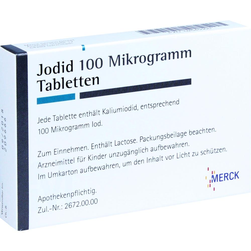 Jodid 100 Mikrogramm 100 St Tabletten