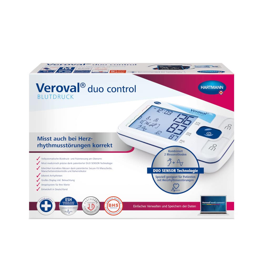 Veroval Duo Control Blutdruckmessgerät Medium 1 St