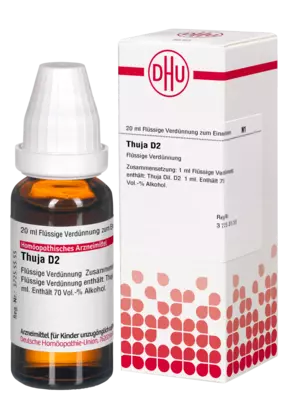 THUJA D 2 Dilution 20 ml Dilution