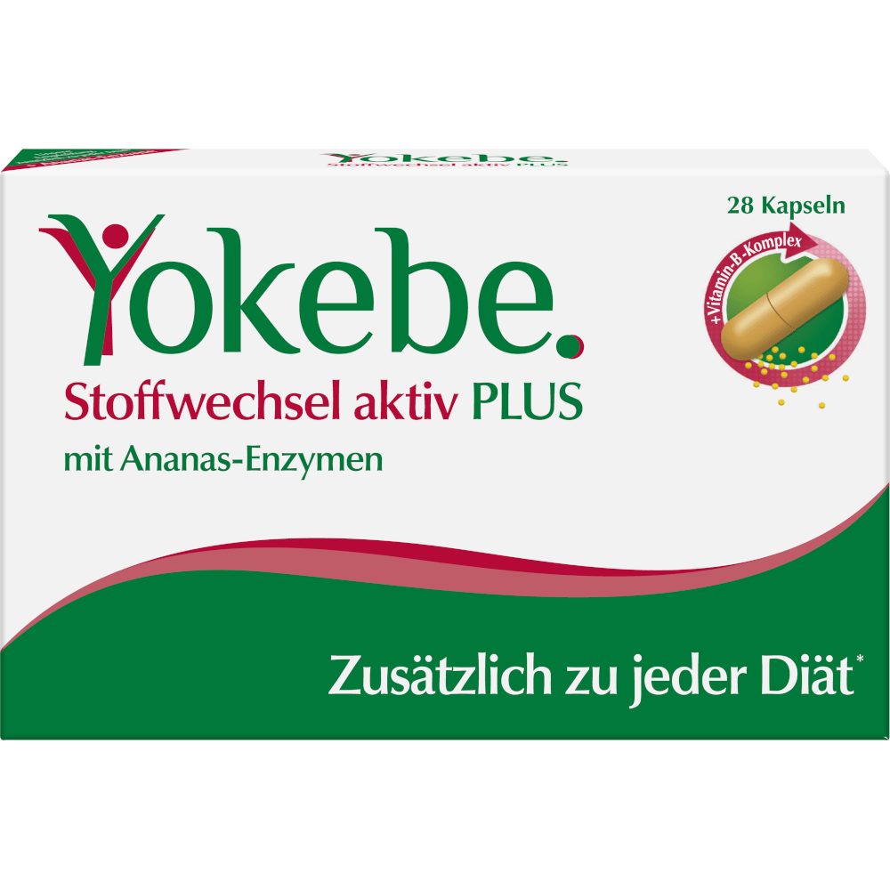 Yokebe Plus Stoffwechsel aktiv 28 St Kapseln