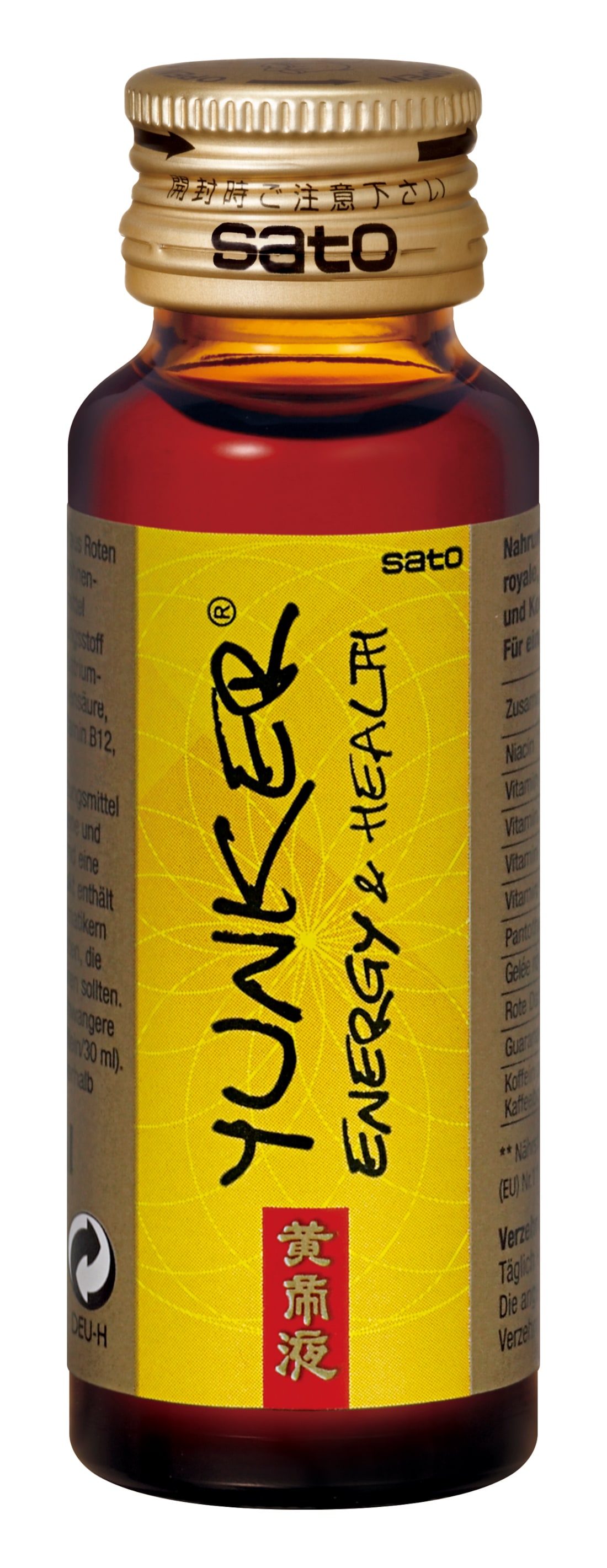 YUNKER Energy & Health Tonikum 30 ml Tonikum