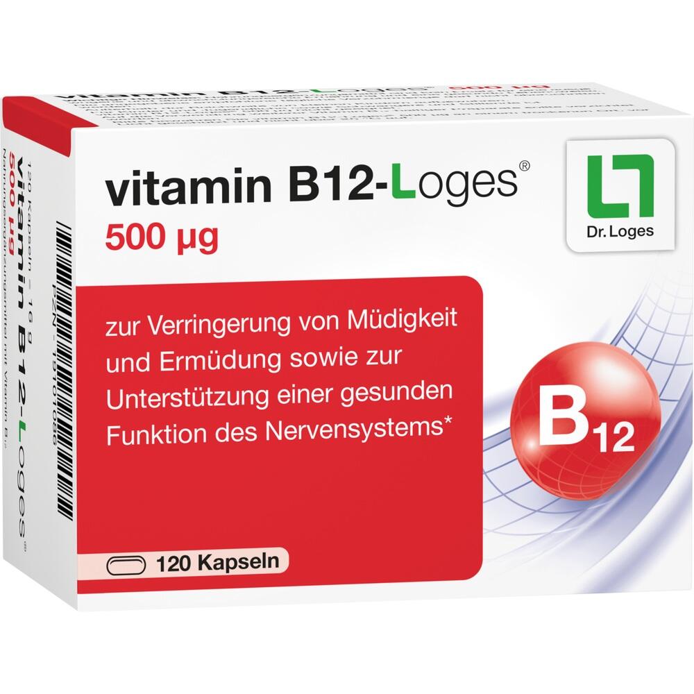 vitamin B12-Loges 500 µg 120 St Kapseln