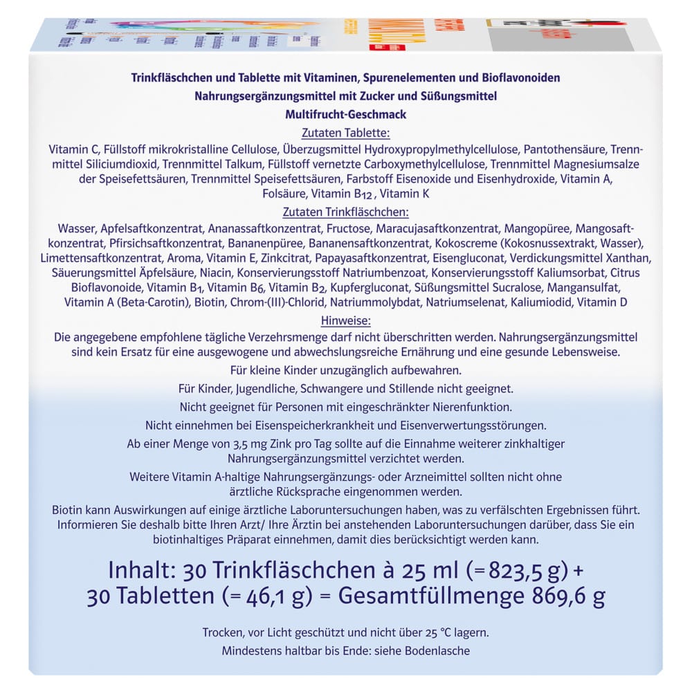 Doppelherz system ORTHOPRO IMMUN DUO 30 St Trinkampullen