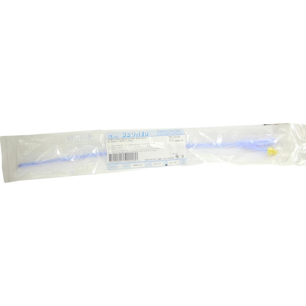 UROMED Ballonkath.Ch 20 Nelaton Silik.30 ml 1101 1 St Katheter