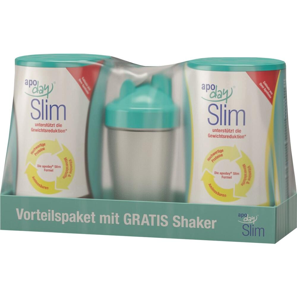 Apoday Slim Vorteilspaket Mit Shaker 1 Packung Pulver
