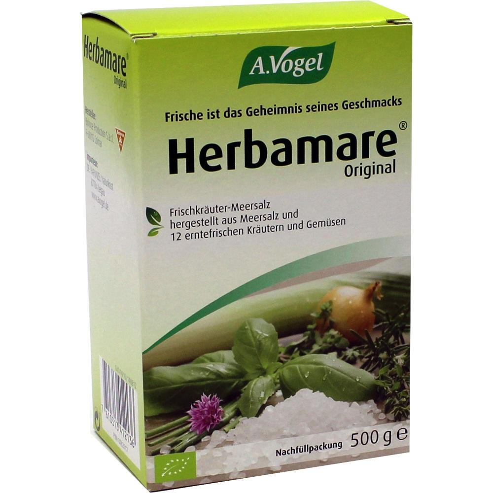 HERBAMARE Salz Nachfüllbeutel A.Vogel 500 g Salz