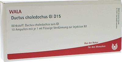 Ductus choledochus Gl D15 Ampullen 10X1 ml Ampullen