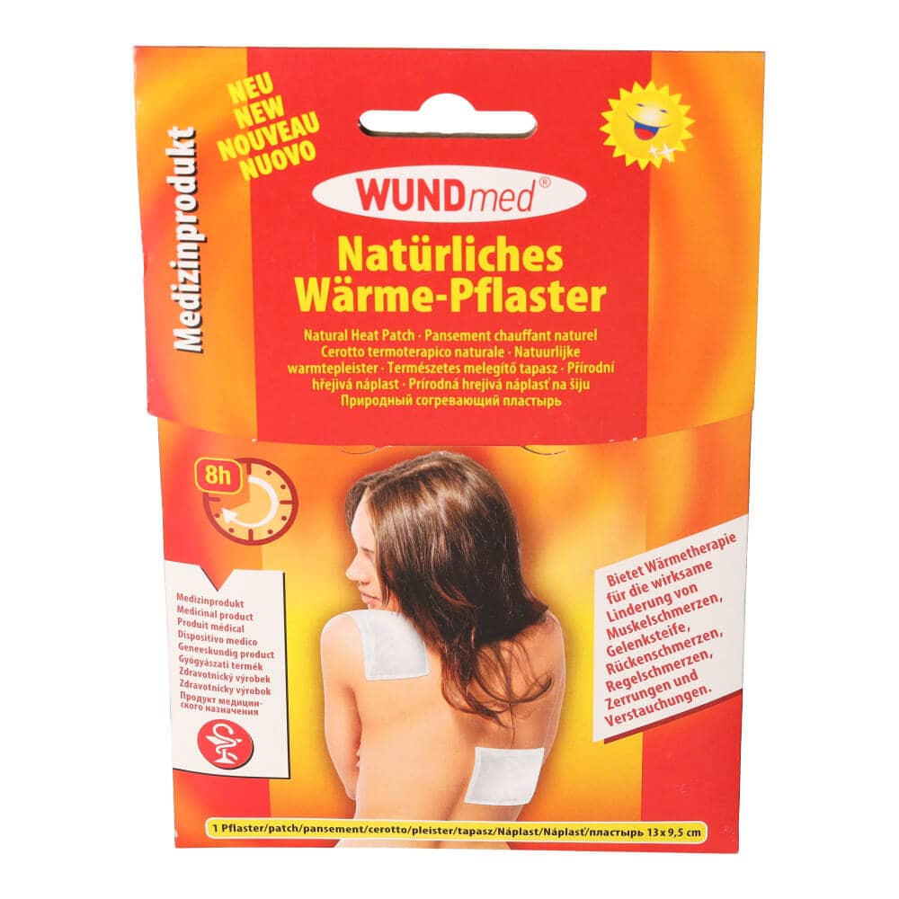 WÄRMEPFLASTER 9,5x13 cm hypoallergen 1 St Pflaster