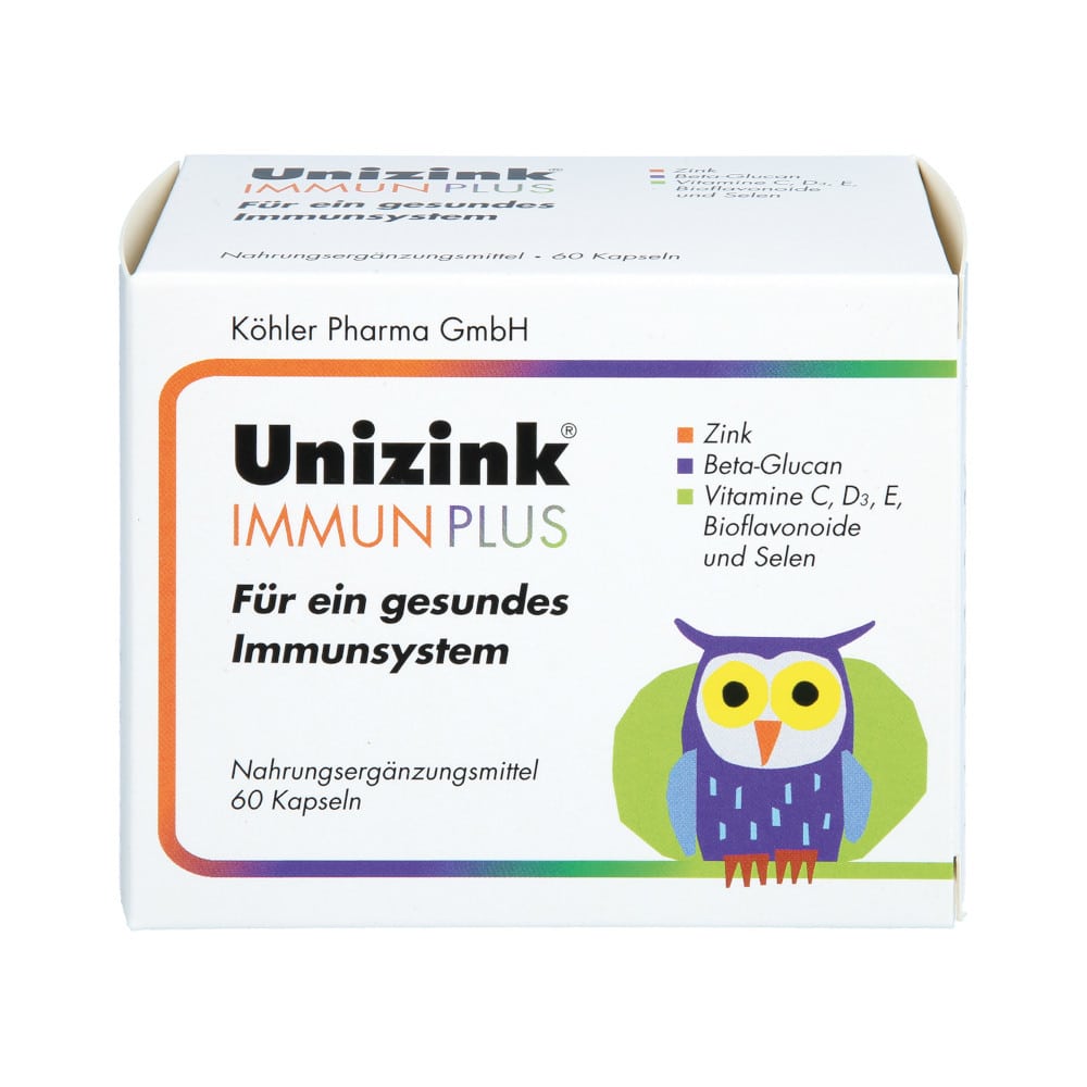 Unizink IMMUN PLUS 1X60 St Kapseln