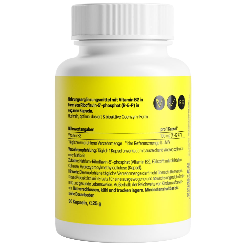 Zein Pharma Vitamin B2 Forte 100 mg R5P 90 St Kapseln