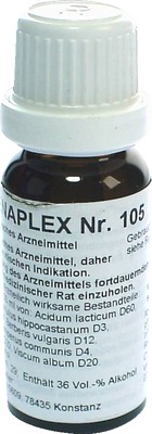 REGENAPLEX Nr.105 Tropfen 15 ml Tropfen zum Einnehmen
