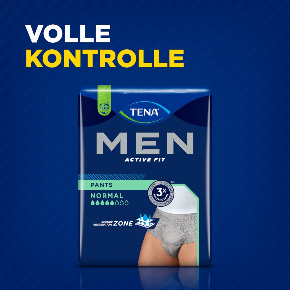 TENA MEN ACTIVE FIT PANTS NORMAL S/M 12 St