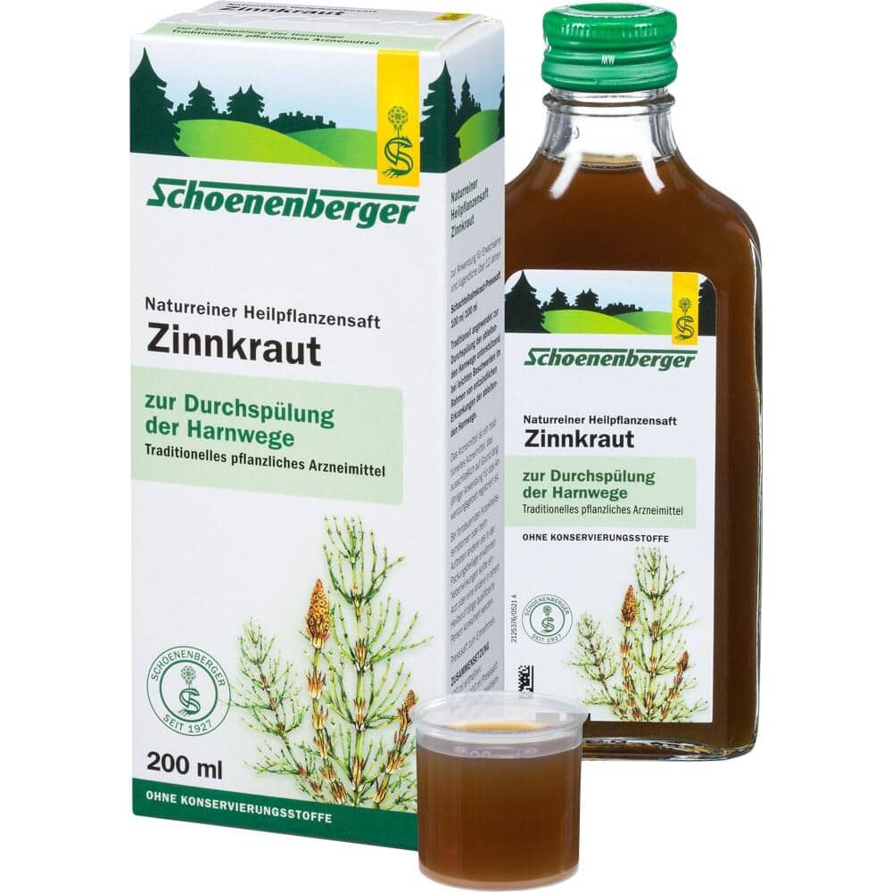 Schoenenberger Naturreiner Heilpflanzensaft Zinnkraut 200 ml Saft