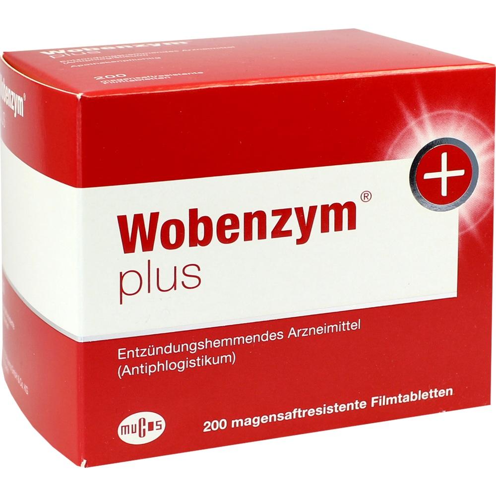 Wobenzym plus 200 St Tabletten magensaftresistent