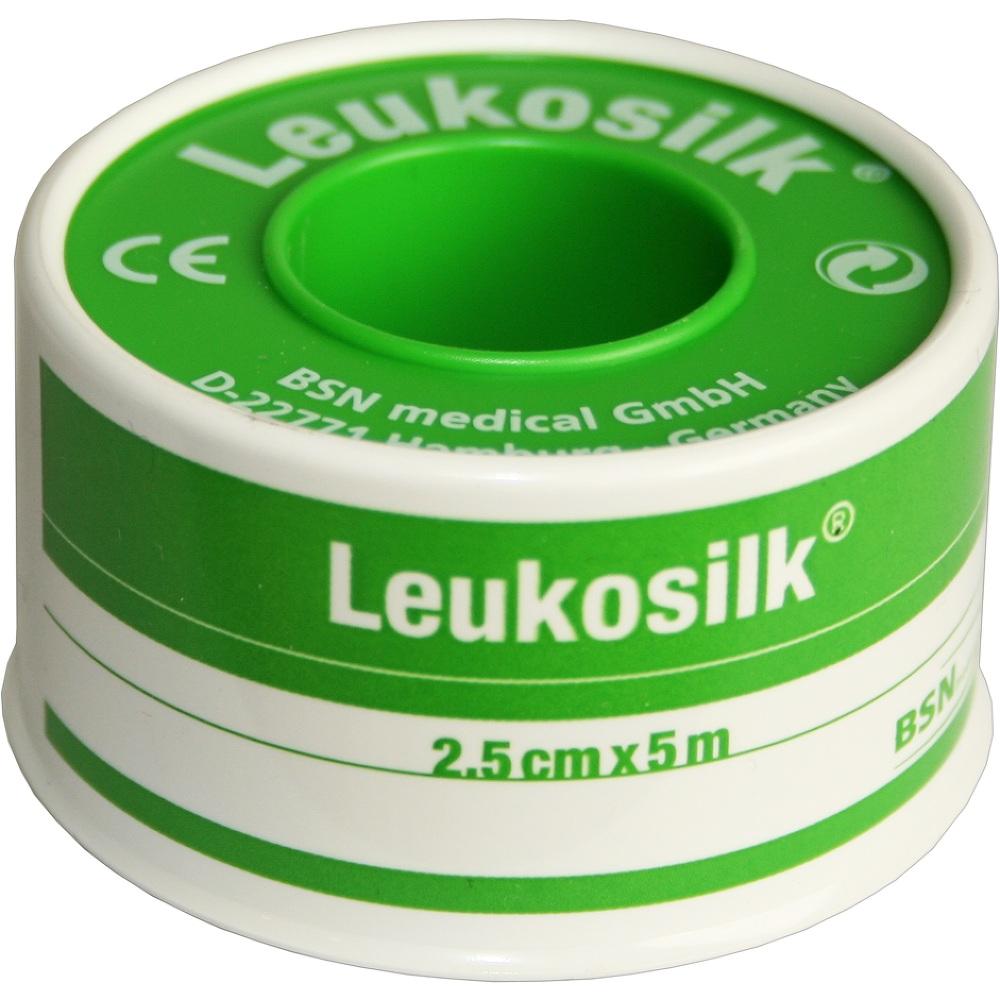 LEUKOSILK 2,5 cmx5 m 1 St Pflaster