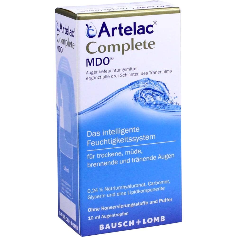 Artelac Complete MDO Augentropfen für trockene Augen 10 ml Augentropfen