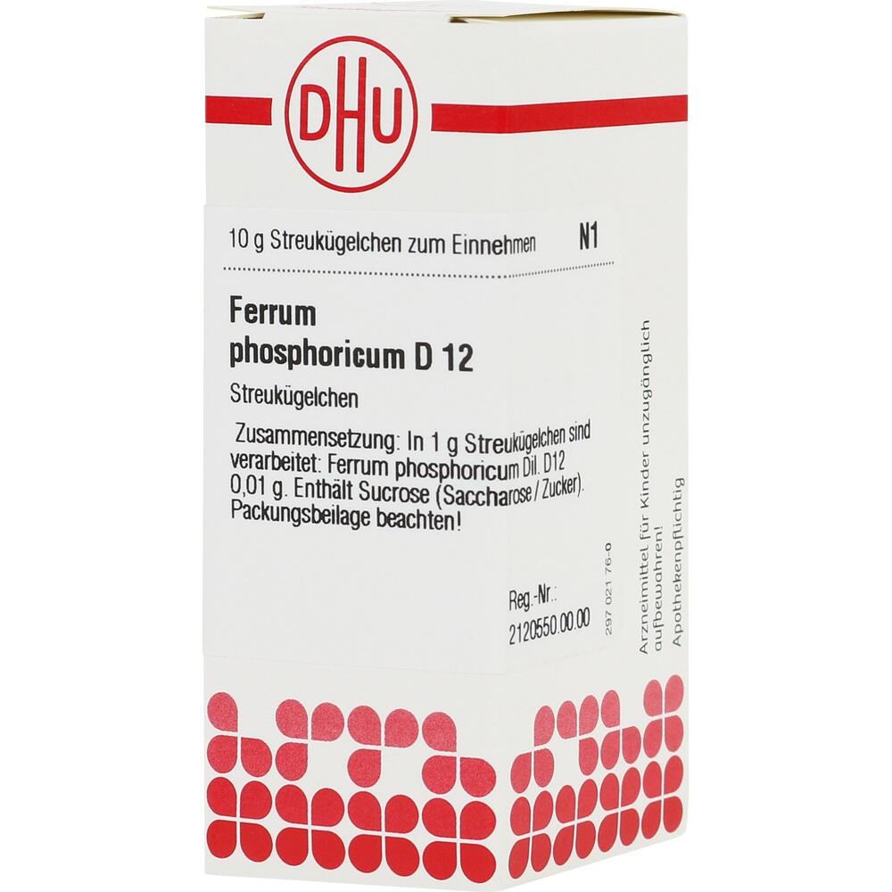 FERRUM PHOSPHORICUM D 12 Globuli 10 g Globuli