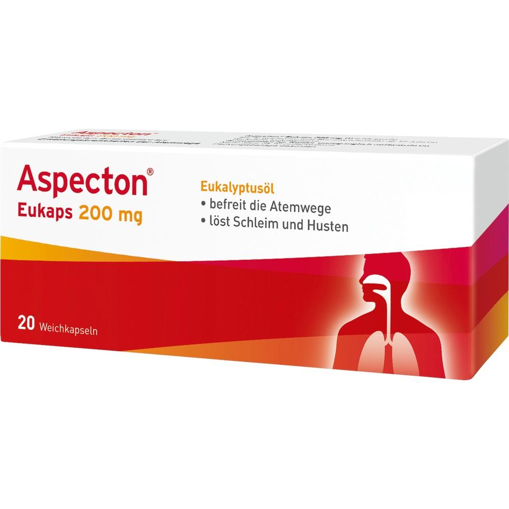Aspecton Eukaps 200mg 20 St Weichkapseln