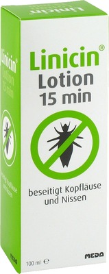 Linicin lotion 15 Minuten ohne Läusekamm 100 ml Lotion