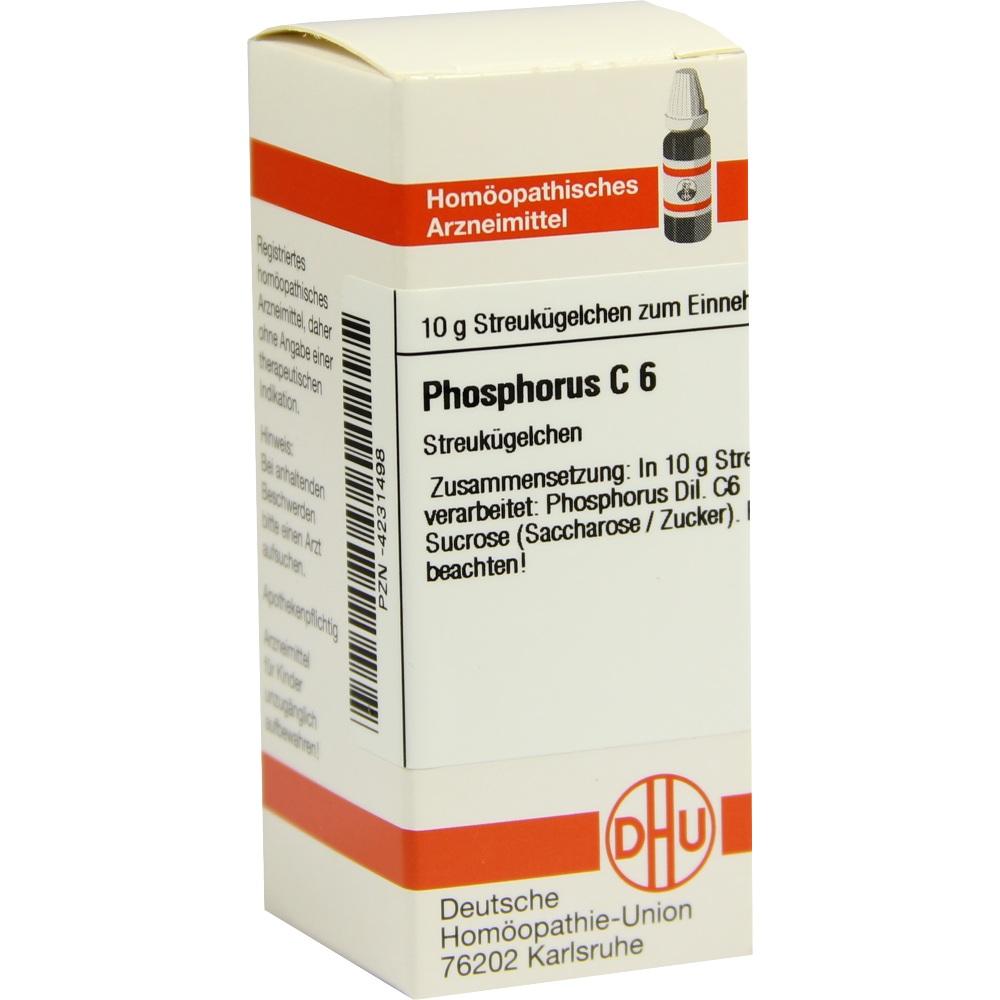 PHOSPHORUS C 6 Globuli 10 g Globuli