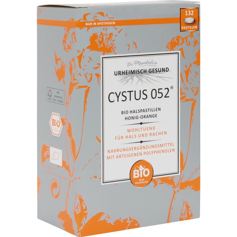 CYSTUS 052 BIO HALSPASTILLEN HONIG-ORANGE 132 St Pastillen