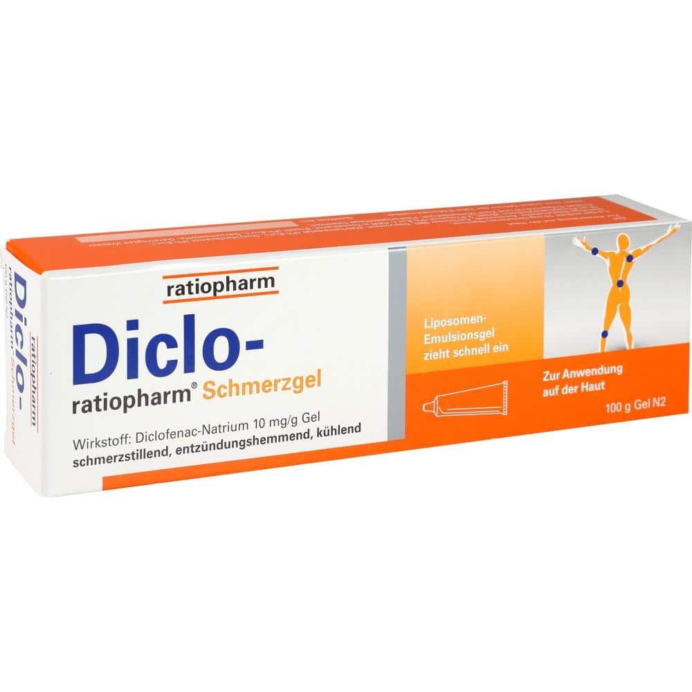 Diclo ratiopharm Schmerzgel  100 g Gel