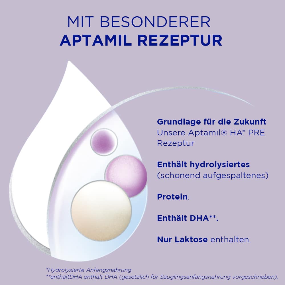 Aptamil HA PRE ANFANGSNAHRUNG 800 g Pulver