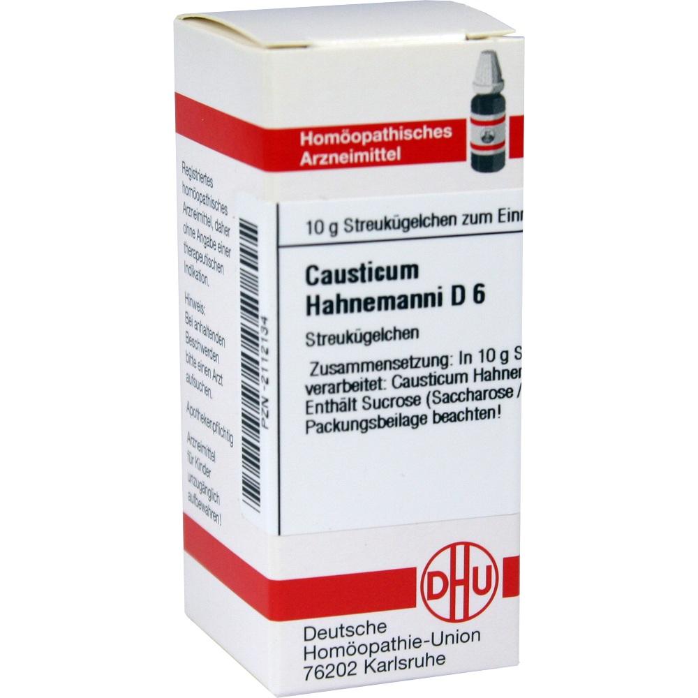 CAUSTICUM HAHNEMANNI D 6 Globuli 10 g Globuli