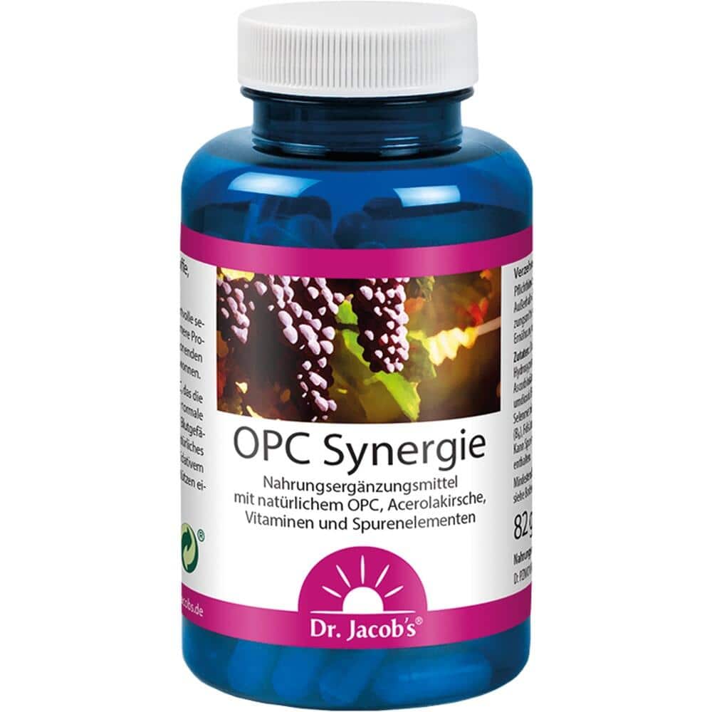 Dr. Jacob's OPC Synergie Traubenkernextrakt mit Acerola