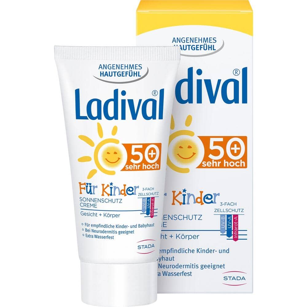 Ladival Für Kinder SONNENSCHUTZ CREME LSF 50+ 50 ml Creme